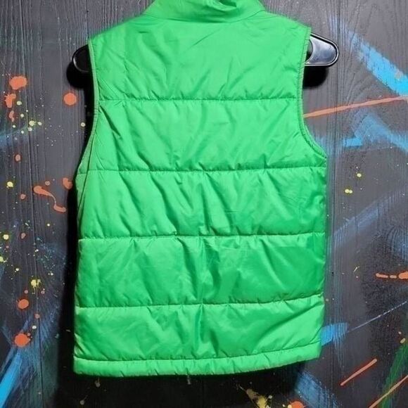 Reversible Green/Flannel Columbia Vest SZ S #160‎ - Picture 4 of 4